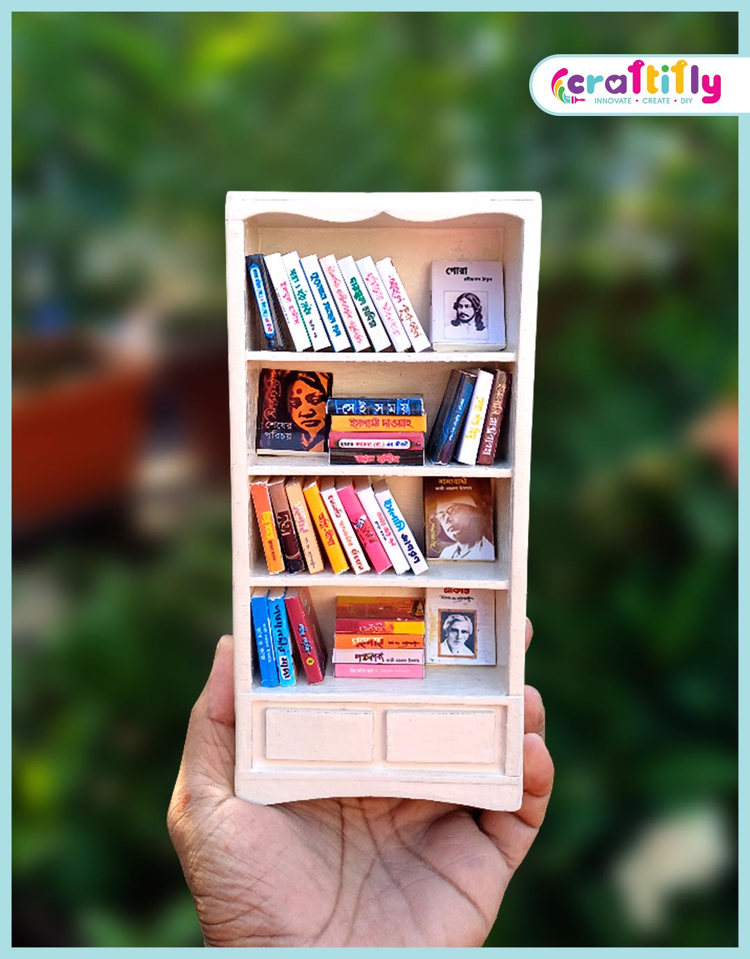 miniature-bookshelf-white miniature-bookshelf-white